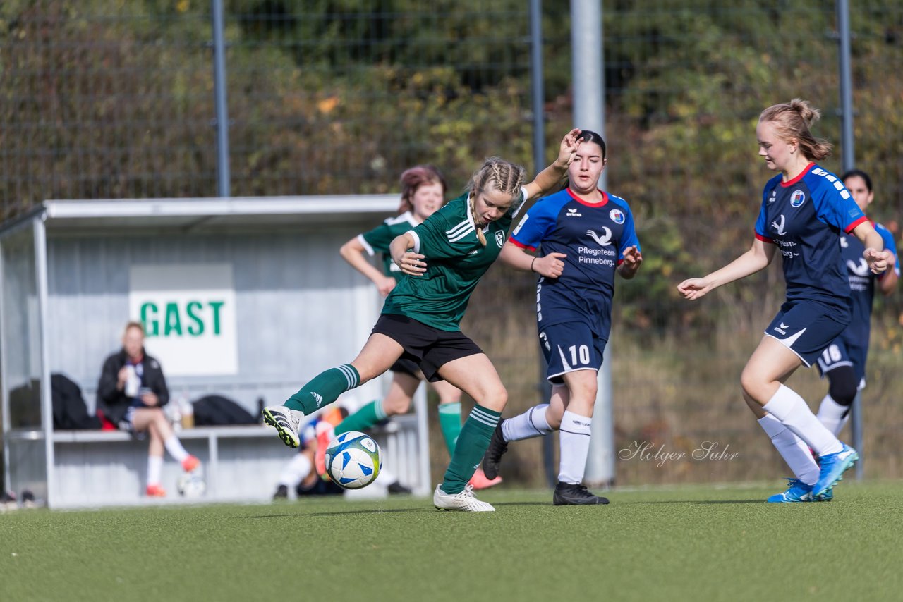 Bild 214 - wU19 Rissener SV - VfL Pinneberg : Ergebnis: 9:1